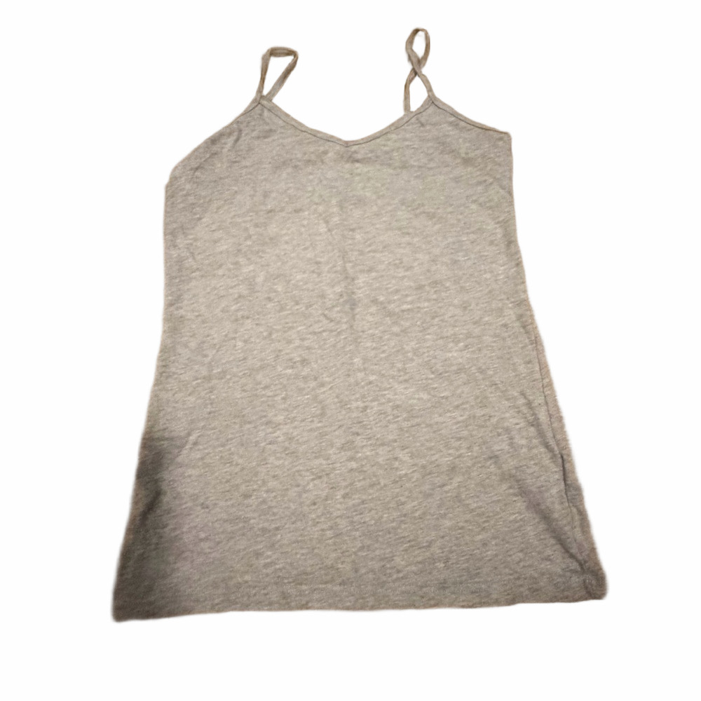 Women's Grey Spaghetti Strap Tank Top